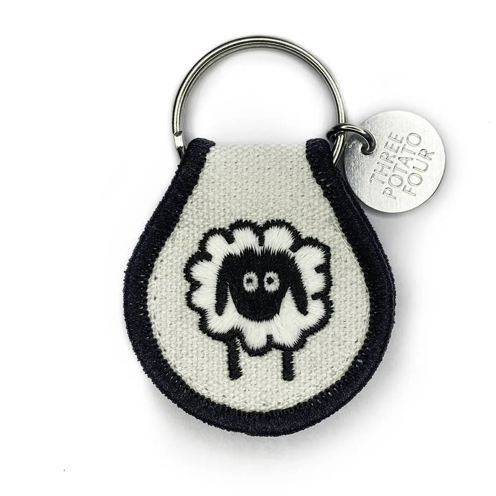 Patch Keychain - Sheep Three Potato Four