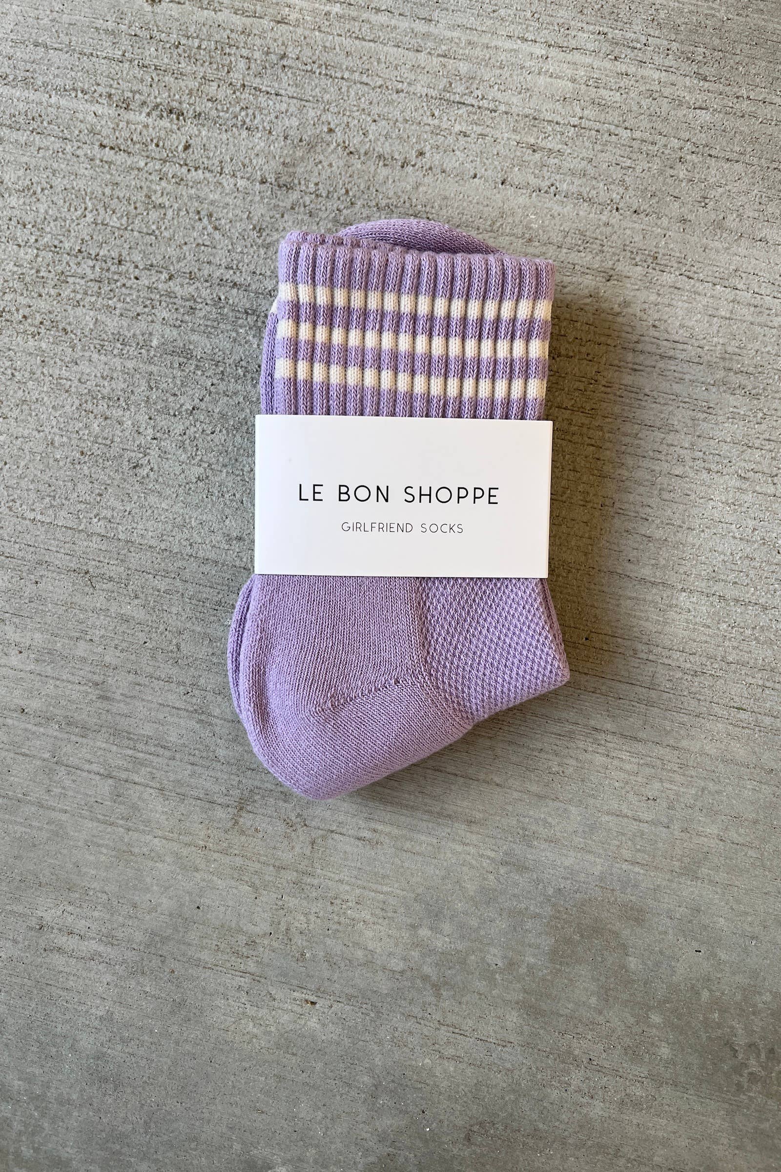 Girlfriend Socks: Ivory