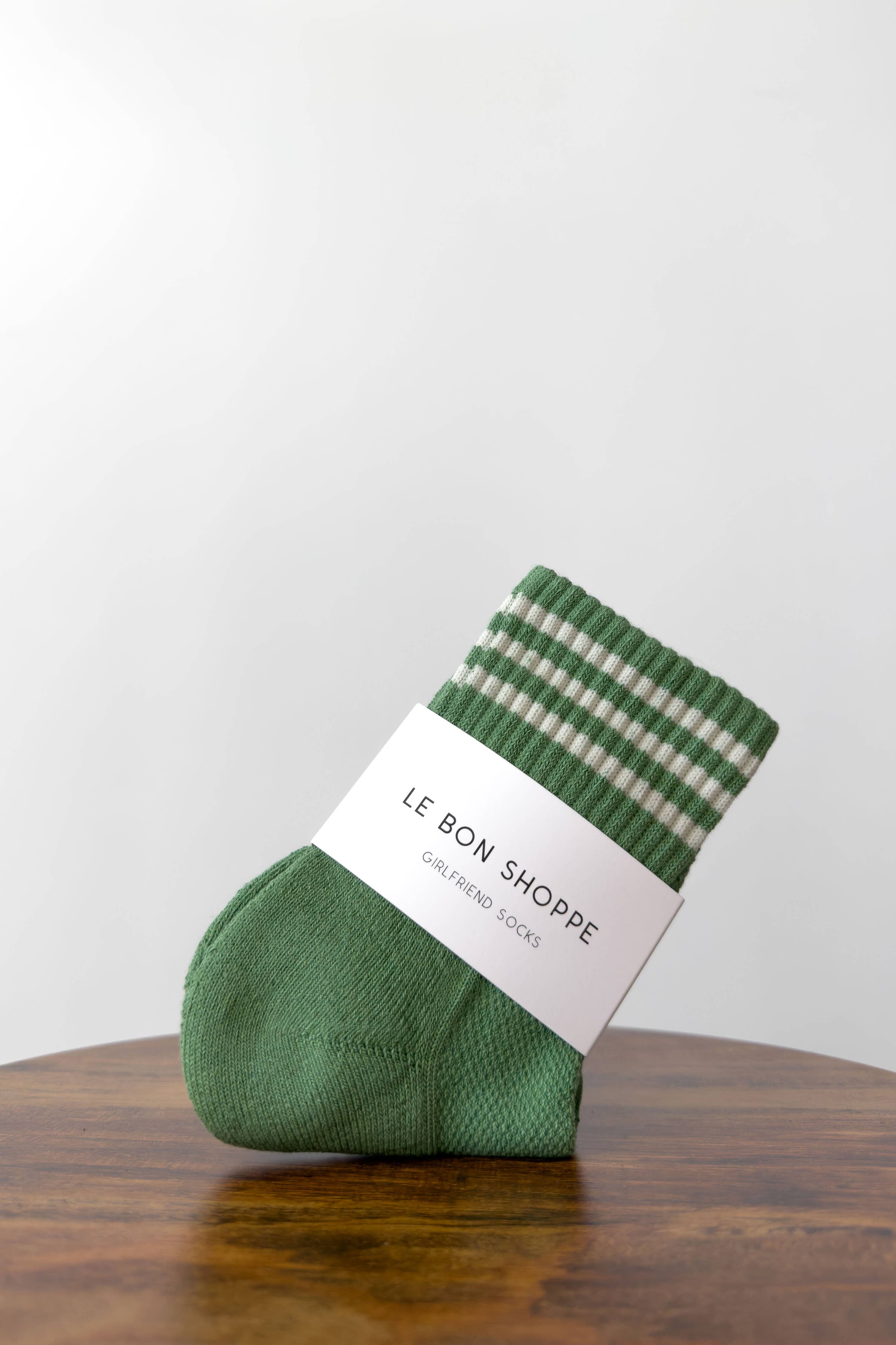 Girlfriend Socks: Ivory