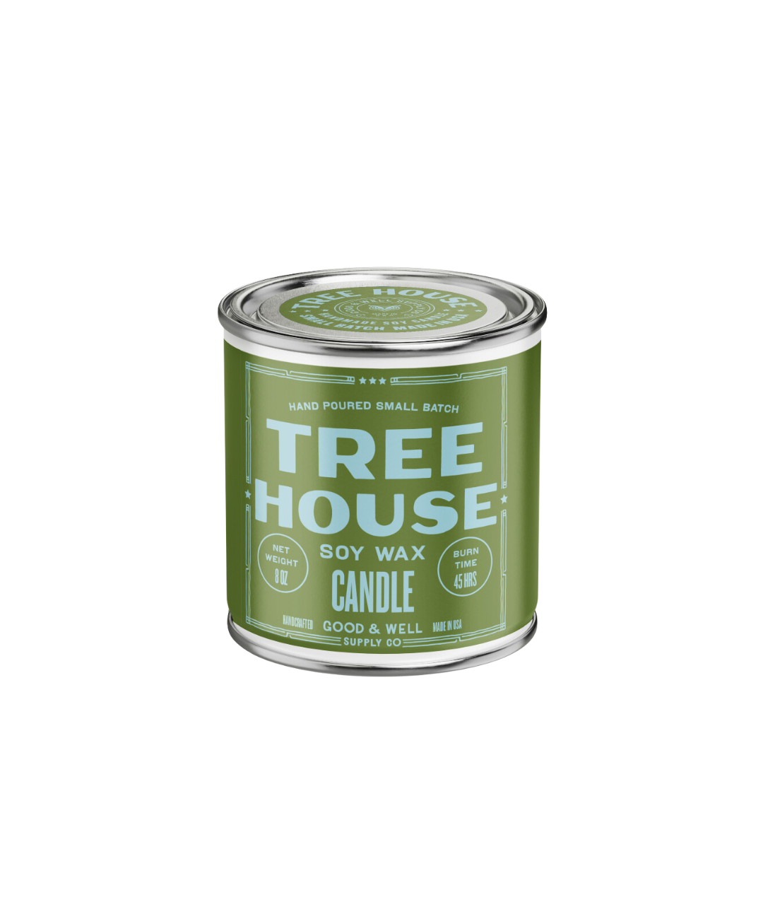 Tree House Soy Candle - Happy Place Collection: 1/2 Pint / Cotton Wick