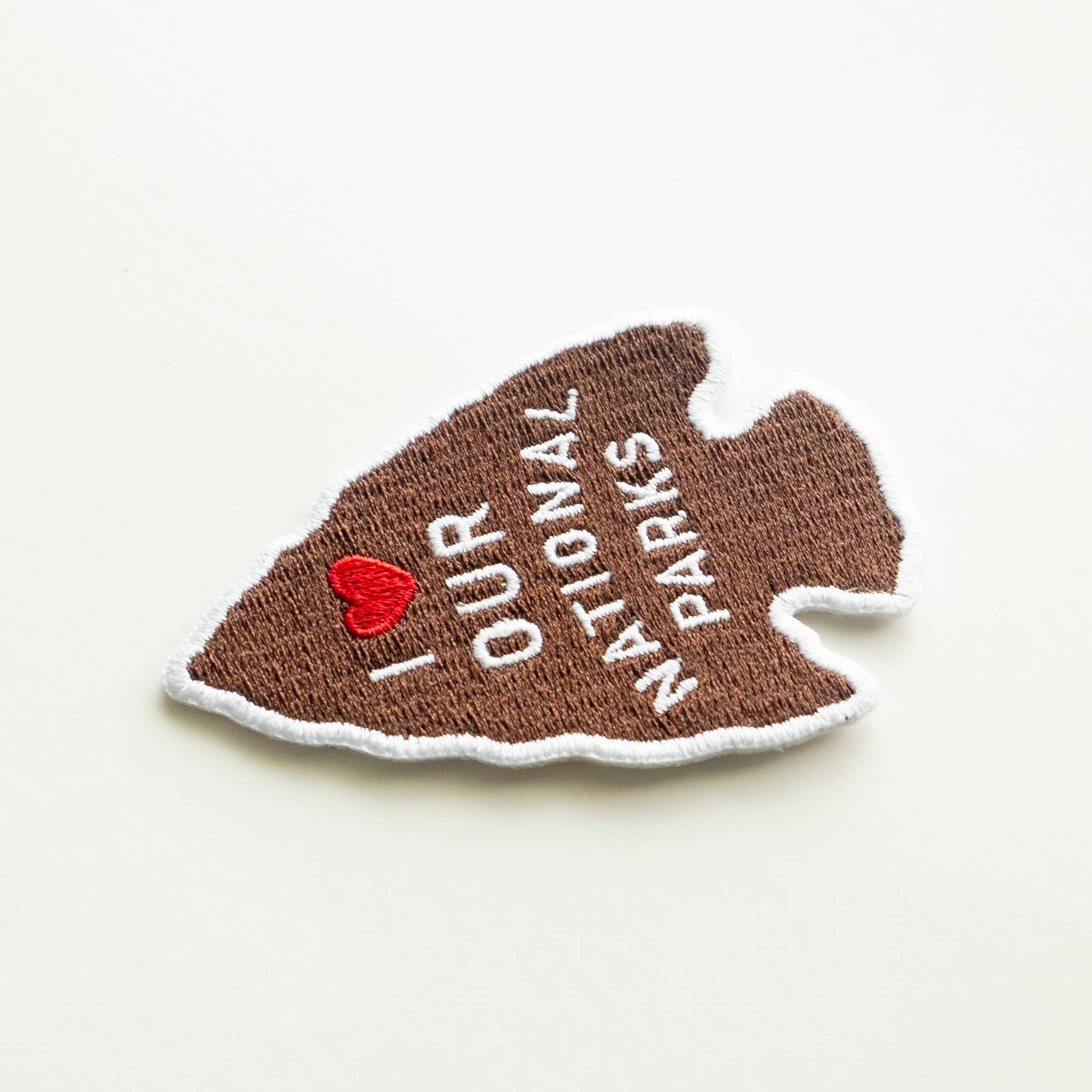 I Love Our National Parks Iron on Patch: Yes