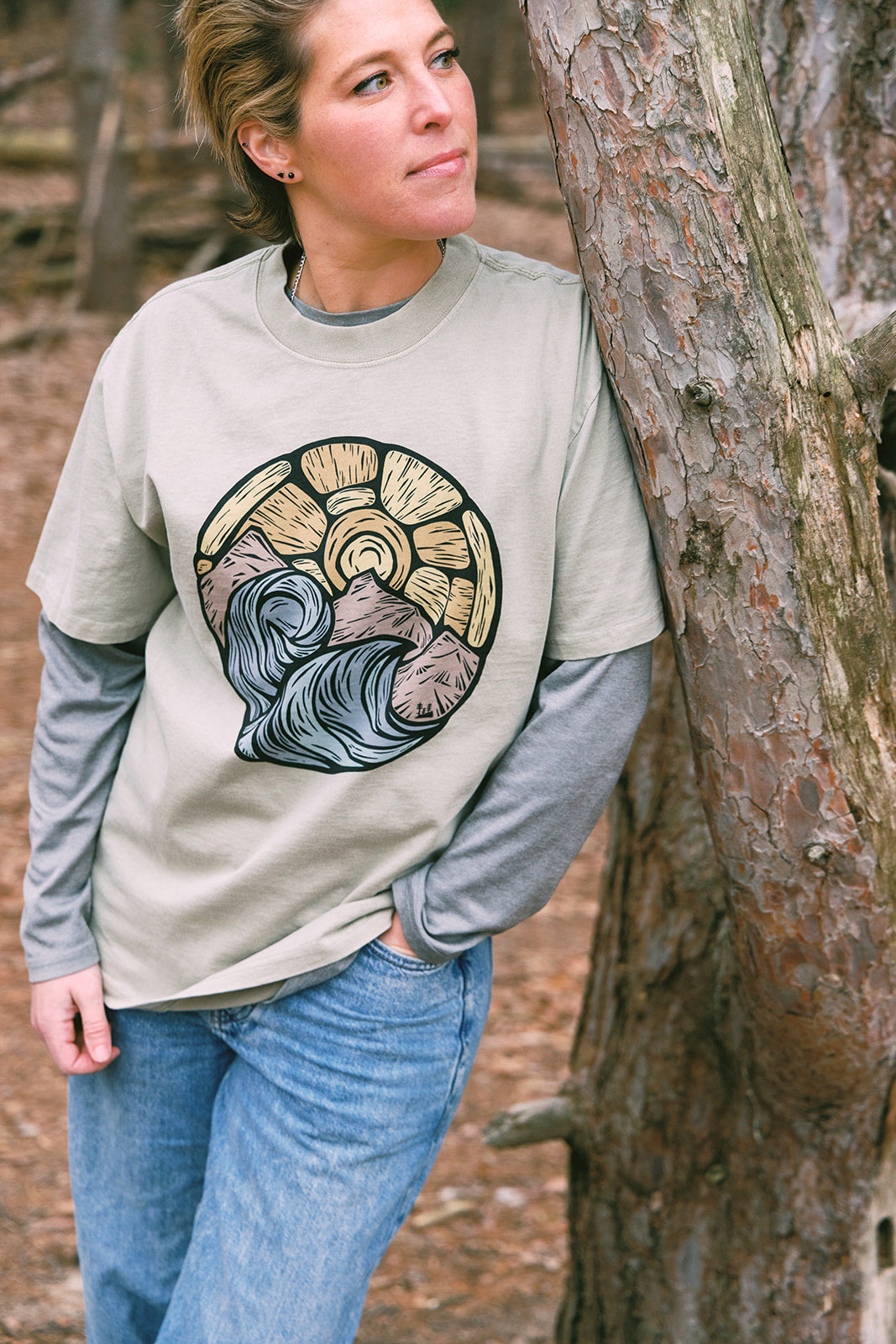 Mosaic Heavy Tee