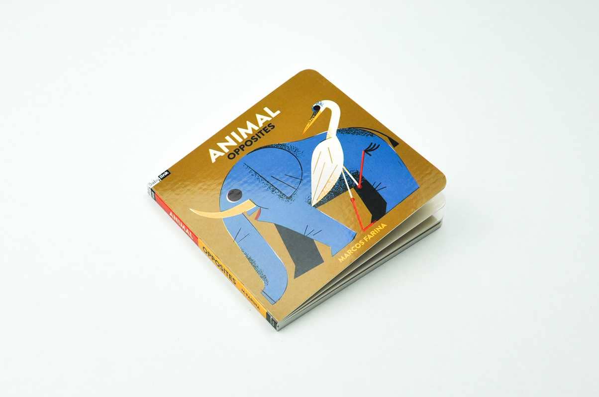 Babylink: Animal Opposites by Marcos Farina: Board Books; 16 pages / English