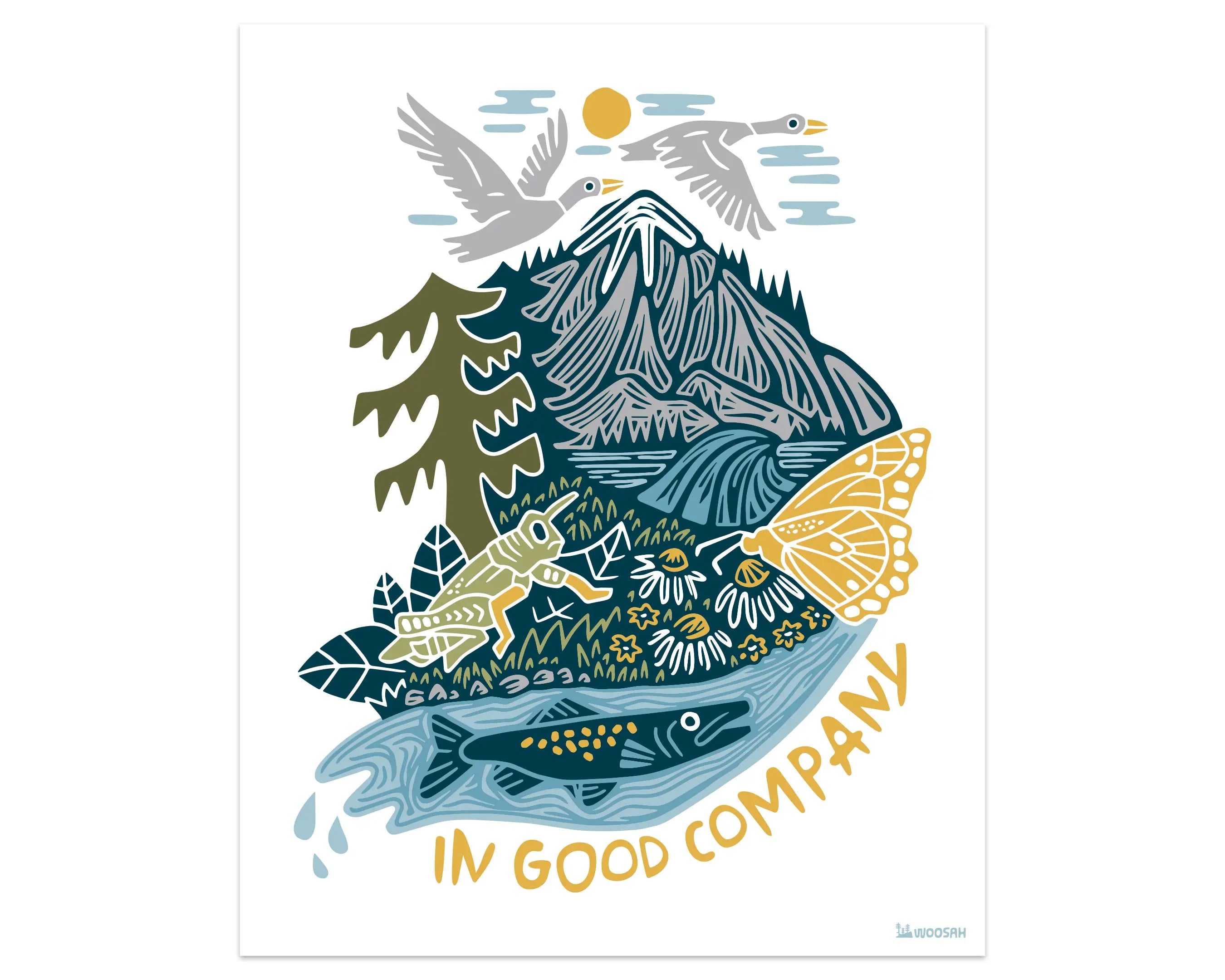 Good Company Print Woosah Outfitters