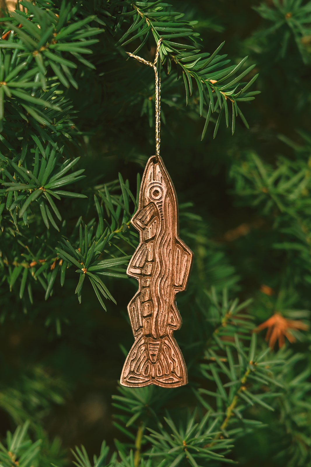 Woosah Fishbones Ornament