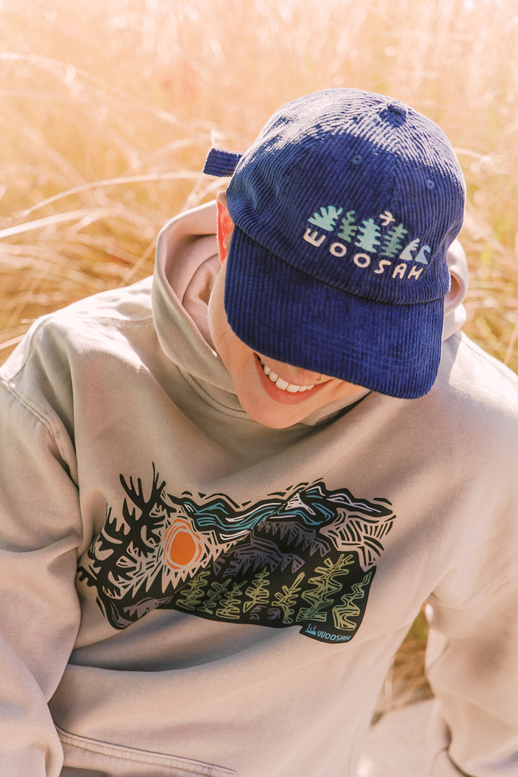 Ventura Corduroy Dad Hat Navy