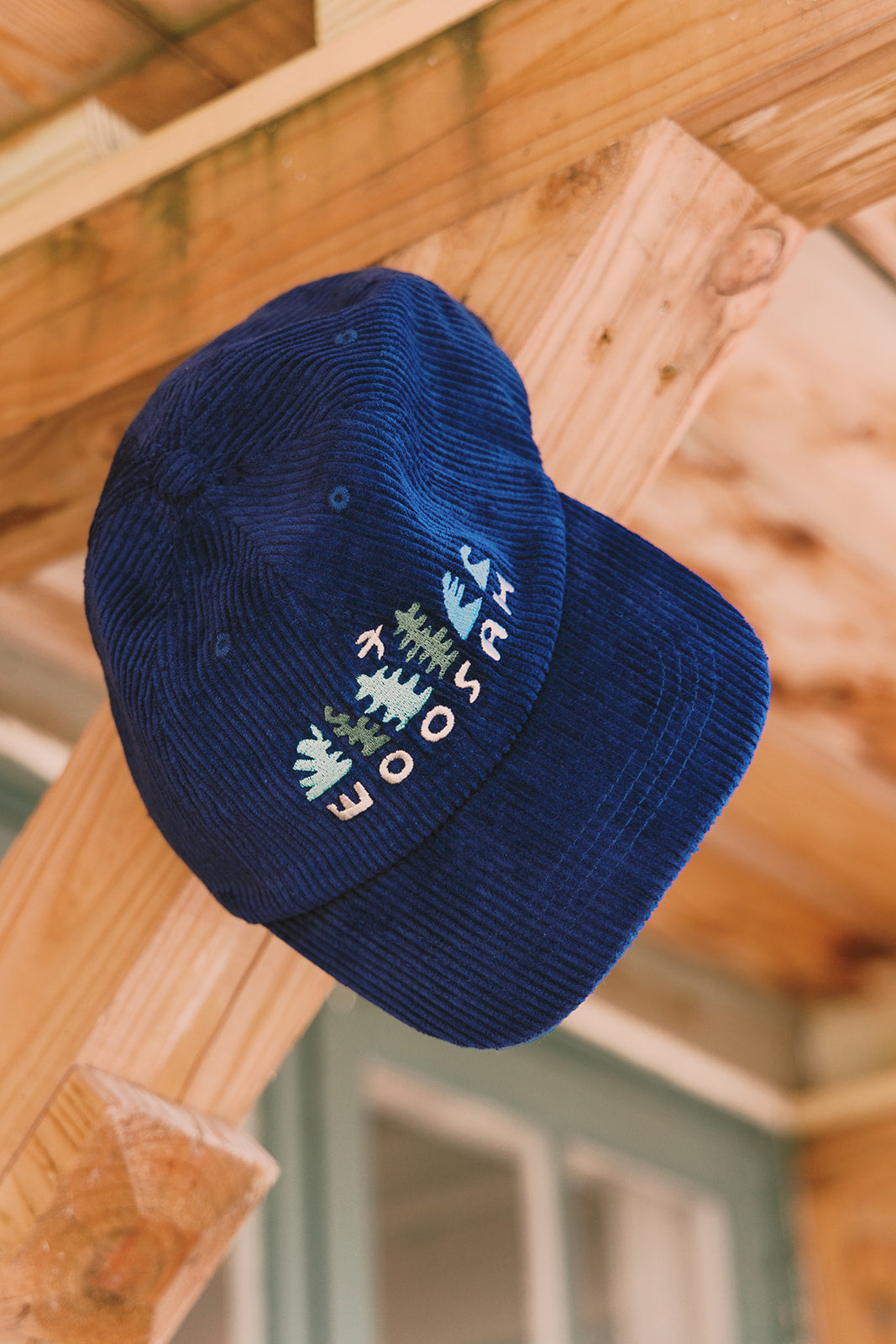 Ventura Corduroy Dad Hat Navy