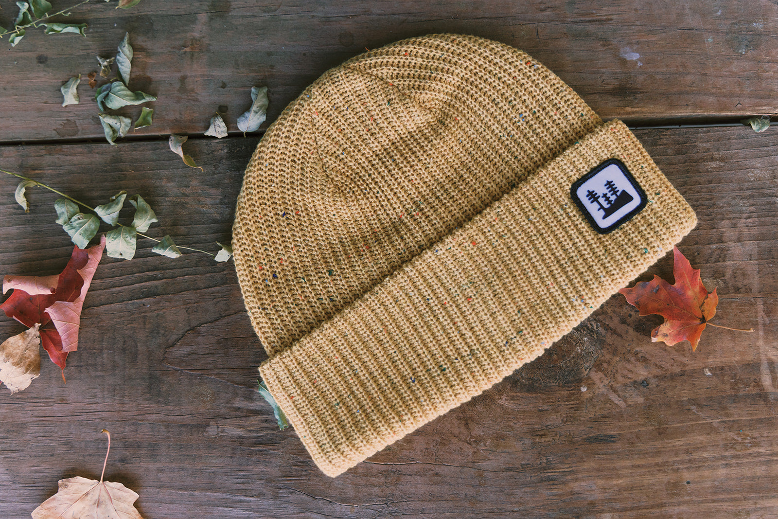 Speckled Mustard Grove Beanie